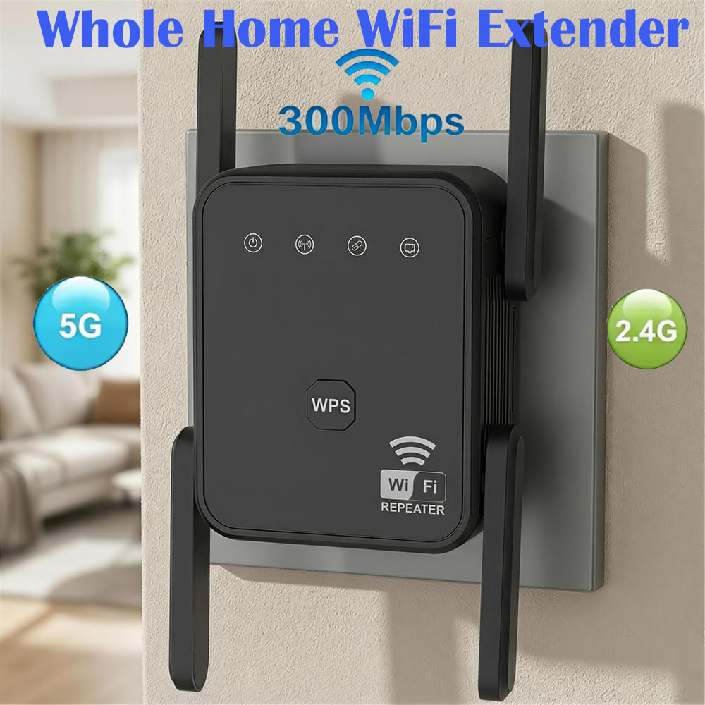 Outdoor Usb Power Adapter - Nuevo Repetidor WiFi 2026, 300Mbps, 2.4GHz,