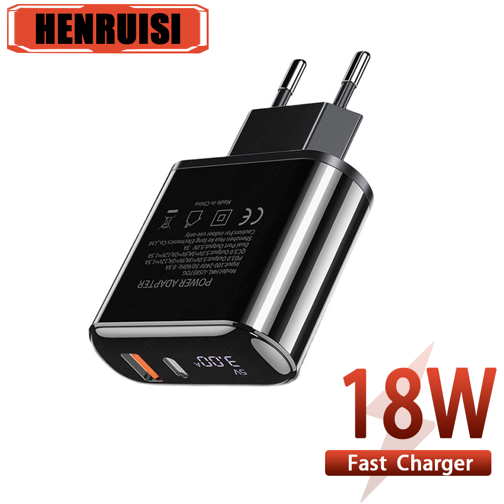 Outdoor Usb Power Adapter - Cargador USB tipo C de 18W,