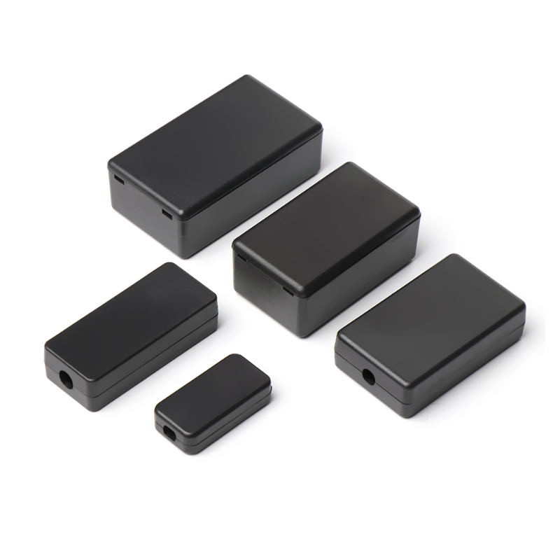 Outdoor Power Outlet Box - Caja negra impermeable de plástico de
