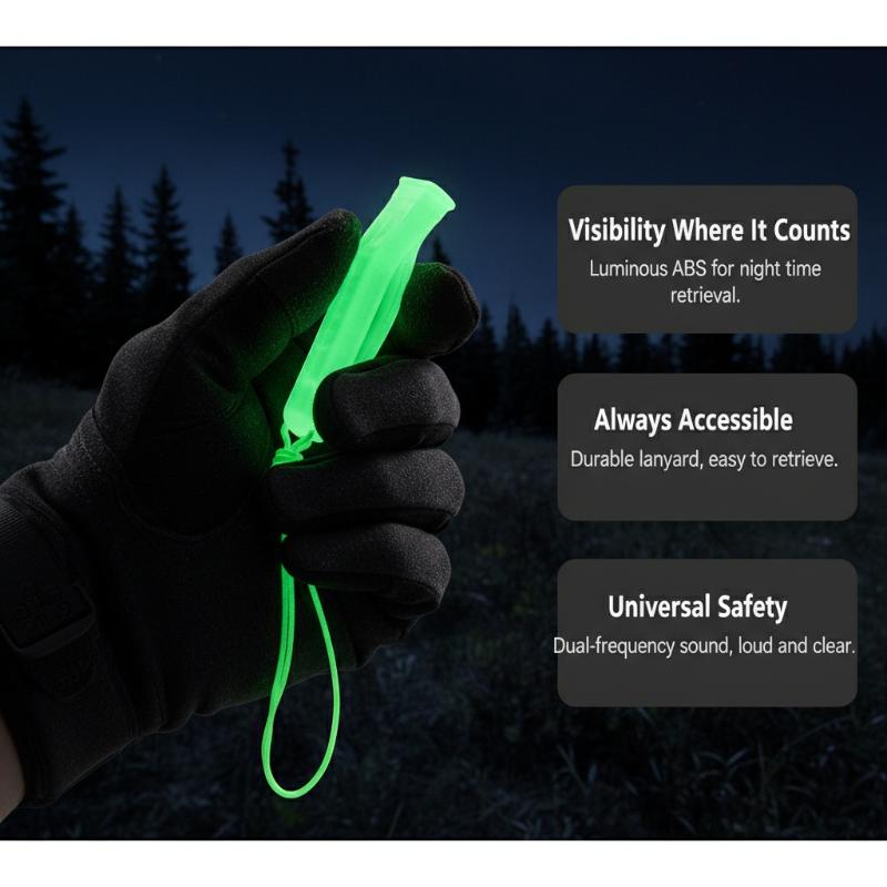 Outdoor Powersports - Silbato luminoso potente de doble frecuencia