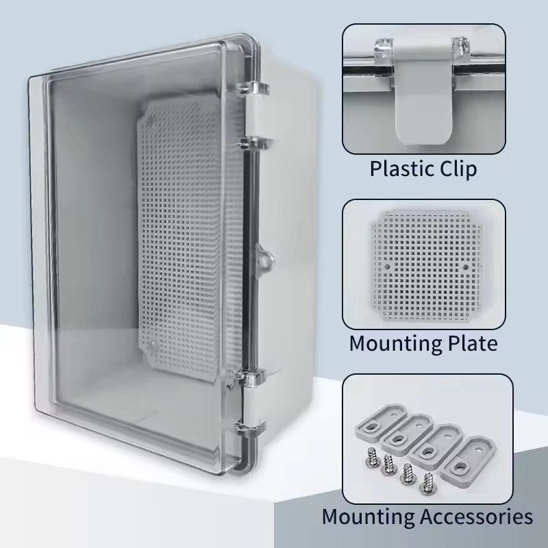 Outdoor Power Outlet Box - Caja de conexiones de energía ABS