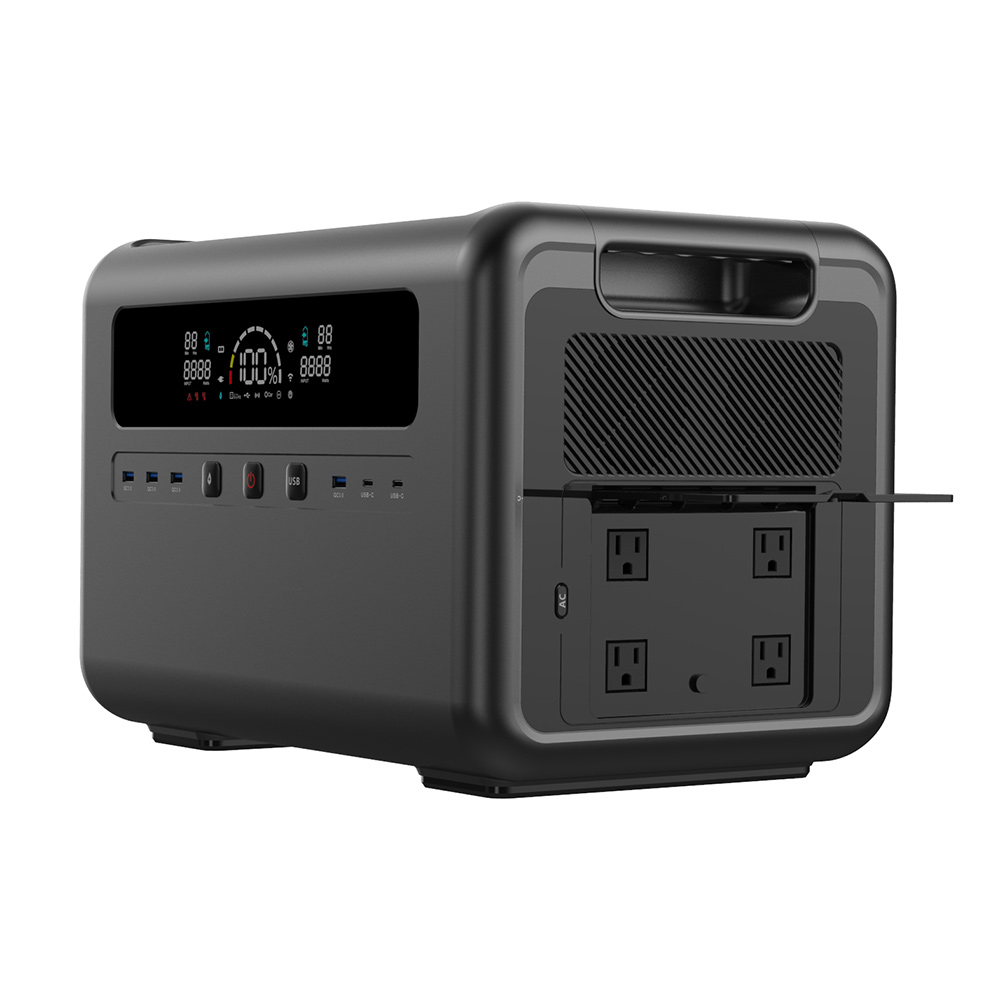 Outdoor Power Generator - Generador de Energía Solar de 2400W,