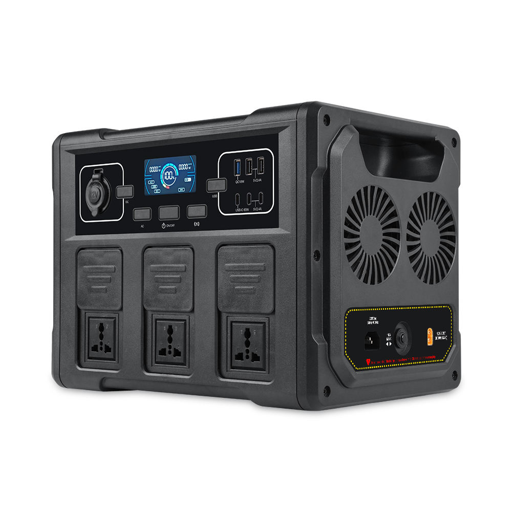 Outdoor Power Generator - Generador Solar Portátil de 1200W, Batería