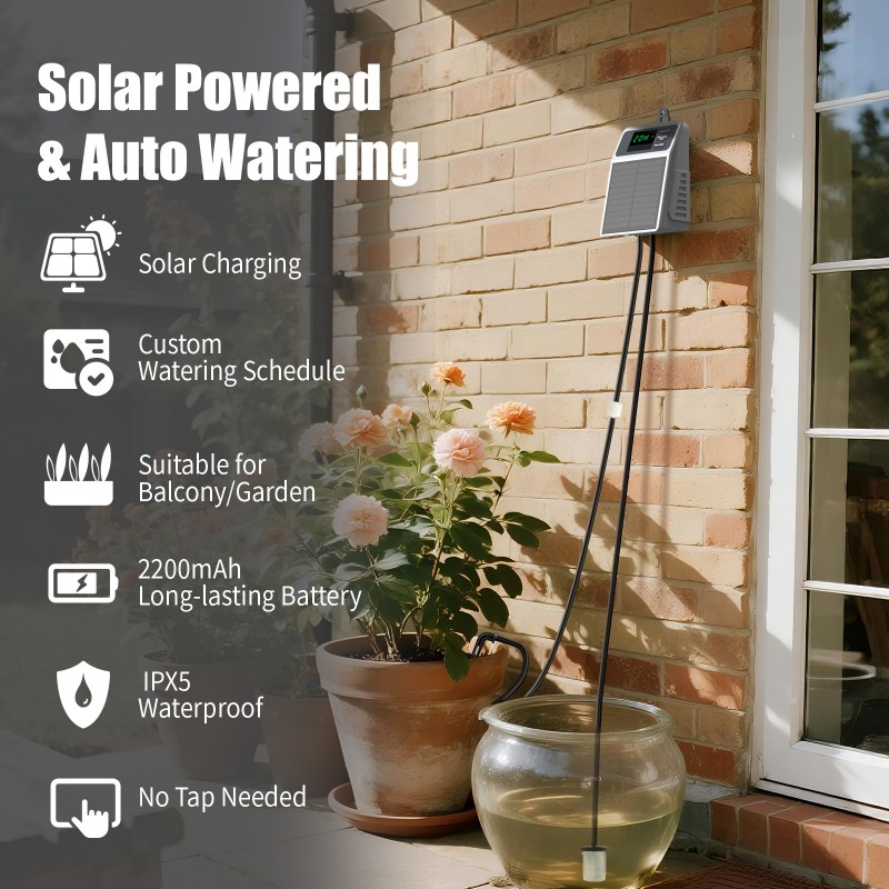 Outdoor Power And Plant - A03F-Kit de riego por goteo automático