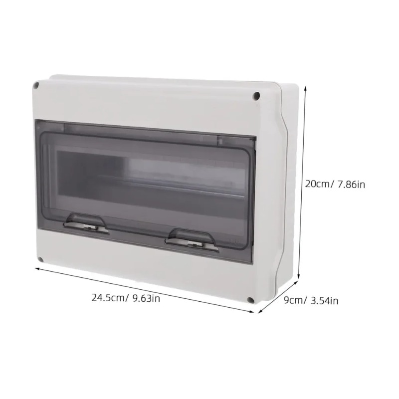 Outdoor Power Outlet Box - Caja de conexiones para cables, 12