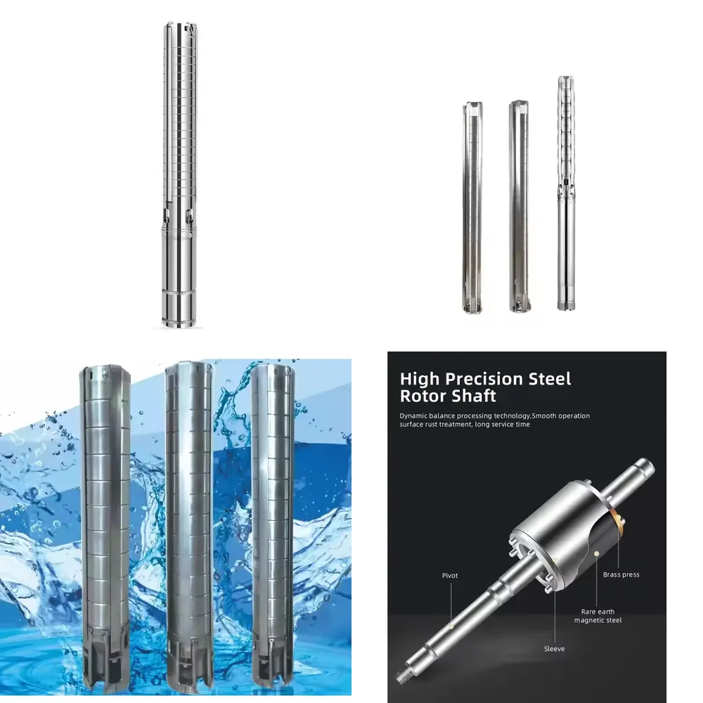 Water Pump Submersible - Bomba Sumergible Inteligente de Acero Inoxidable