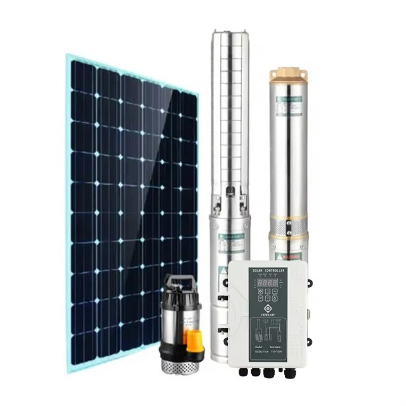 Water Pump Submersible - Bomba Sumergible Solar Q3SC3.8-180 DC, Bomba