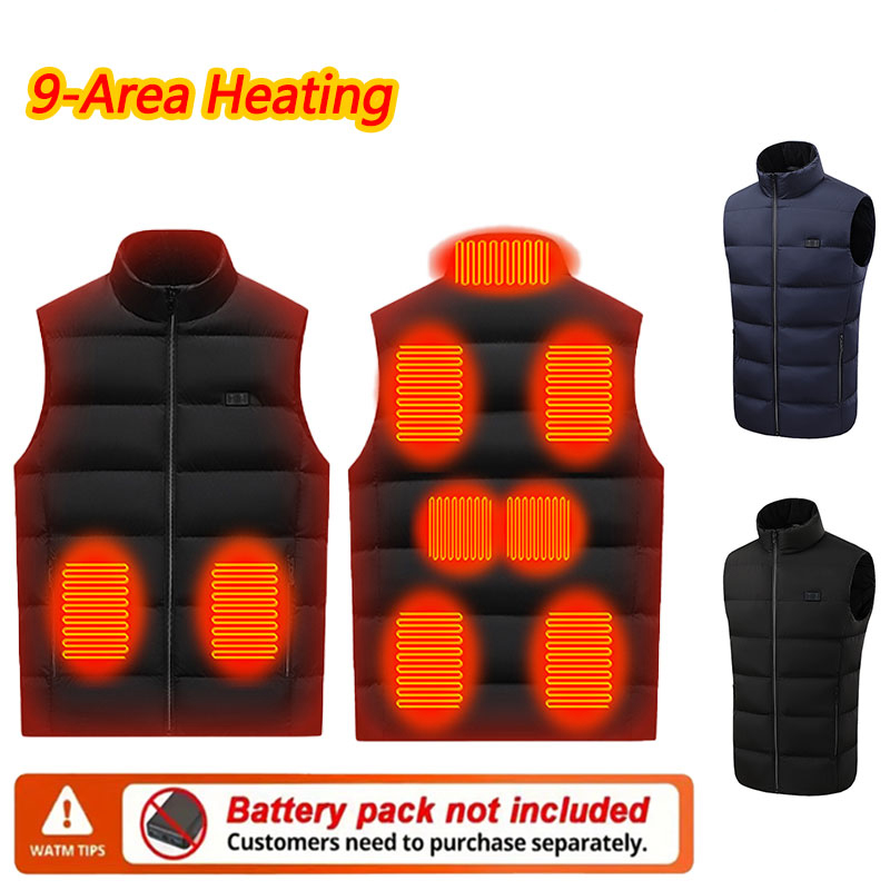 Outdoor Powersports - Chaleco calefactor de 9 áreas para