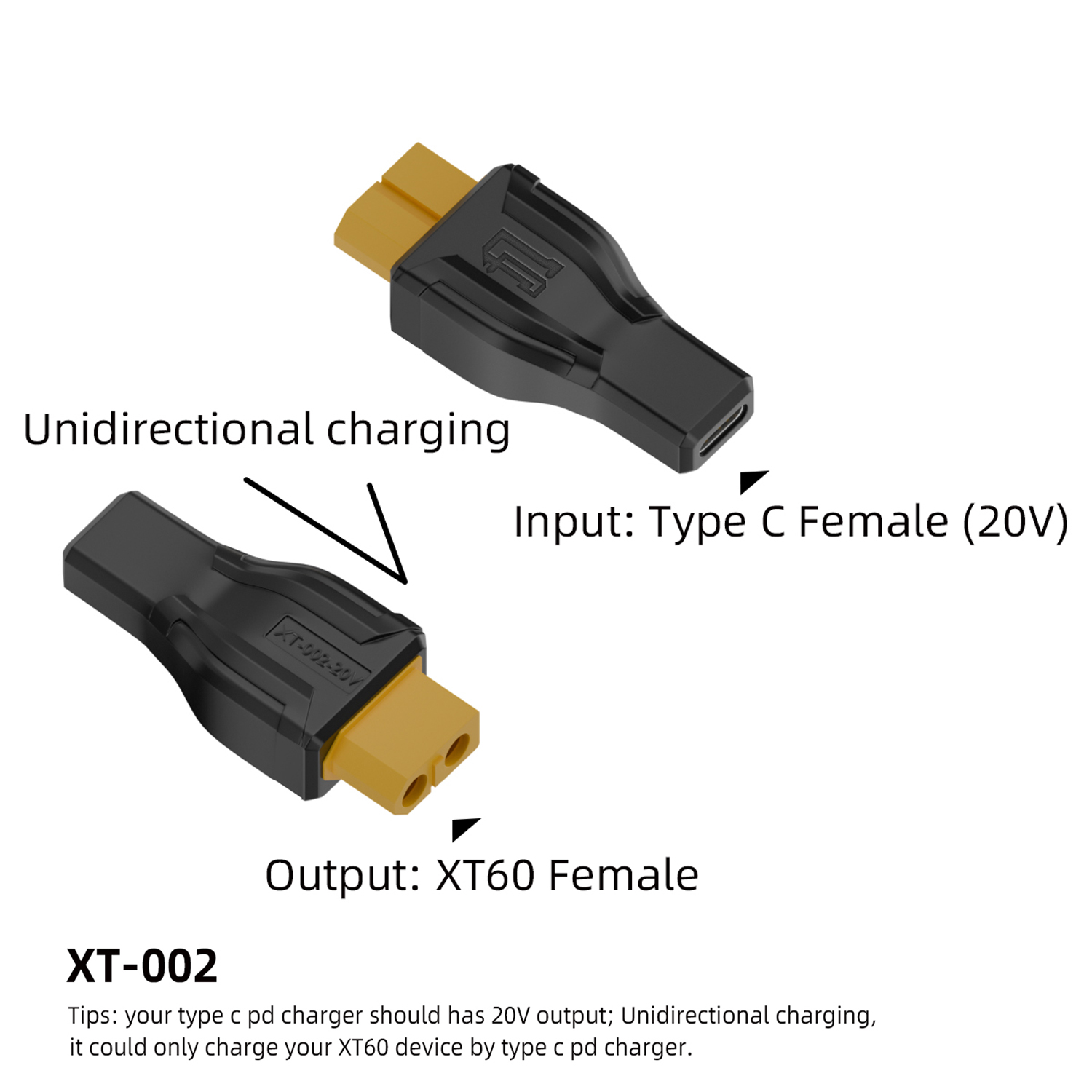 Outdoor Usb Power Adapter - Convertidor adaptador USB C a XT60