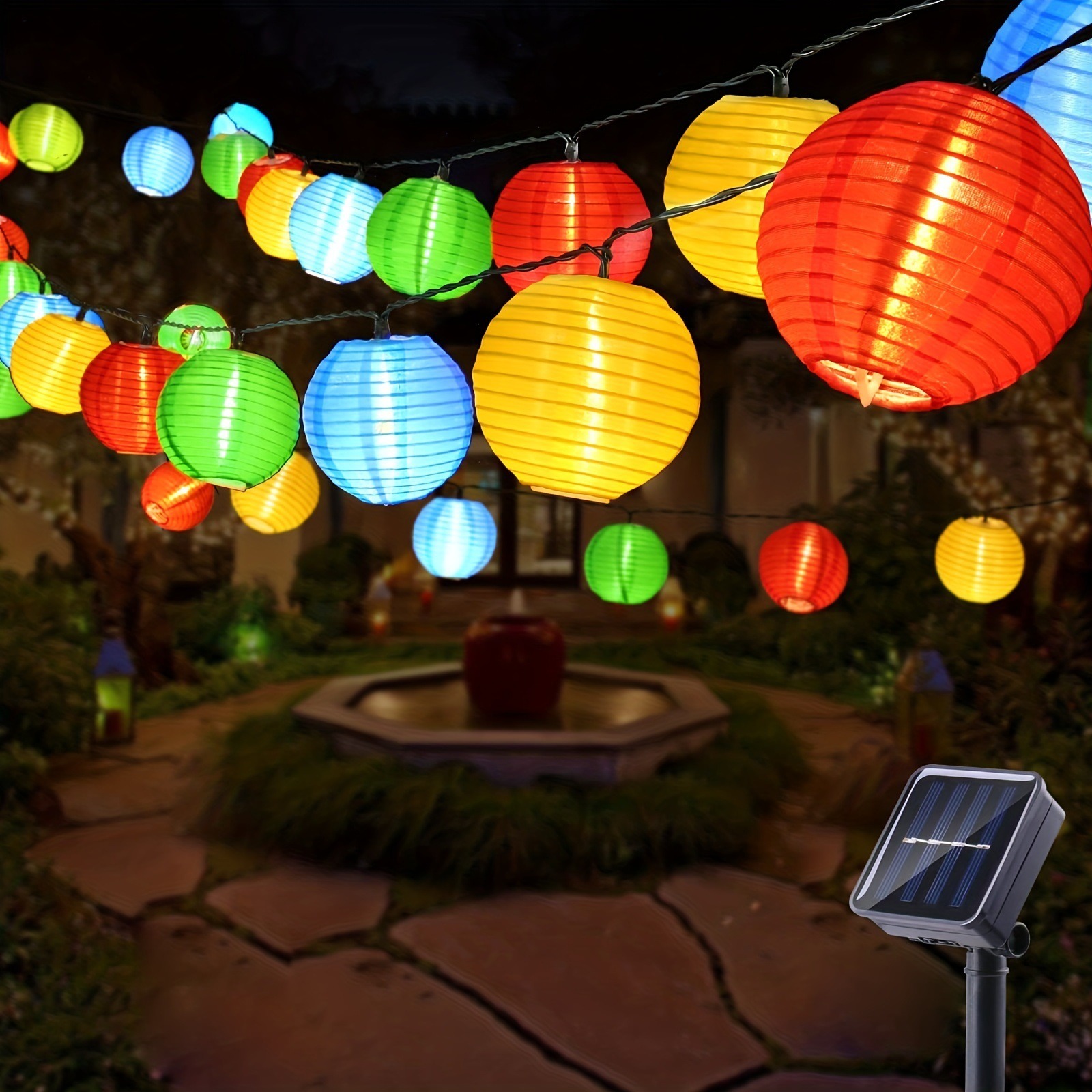 Outdoor Power For Wedding - Linterna Solar LED, guirnalda de luces