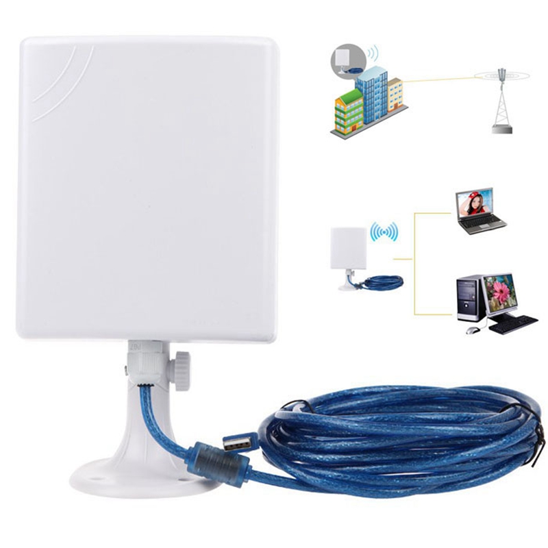Antena de alta ganancia de 150 - Outdoor Usb Power Adapter reseña y precio