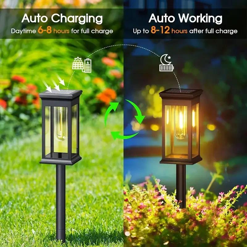 Luces solares para caminos, lu - Outdoor Power For Wedding reseña y precio