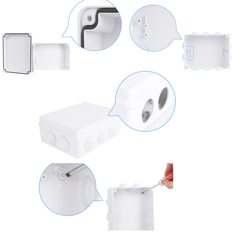 Caja de alimentación impermeab - Outdoor Power Outlet Box reseña y precio