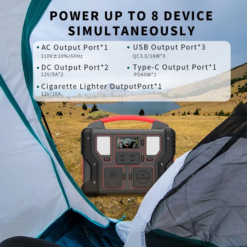 Estación de Energía Portátil d - Outdoor Power Generator reseña y precio
