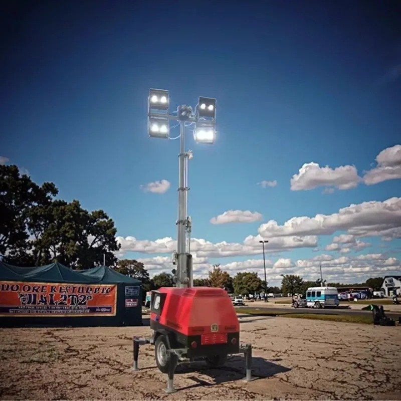 Torre de Iluminación Móvil par - Outdoor Power And Plant reseña y precio