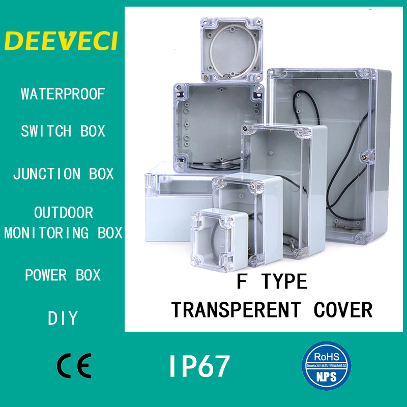Caja de plástico transparente  - Outdoor Power Outlet Box reseña y precio