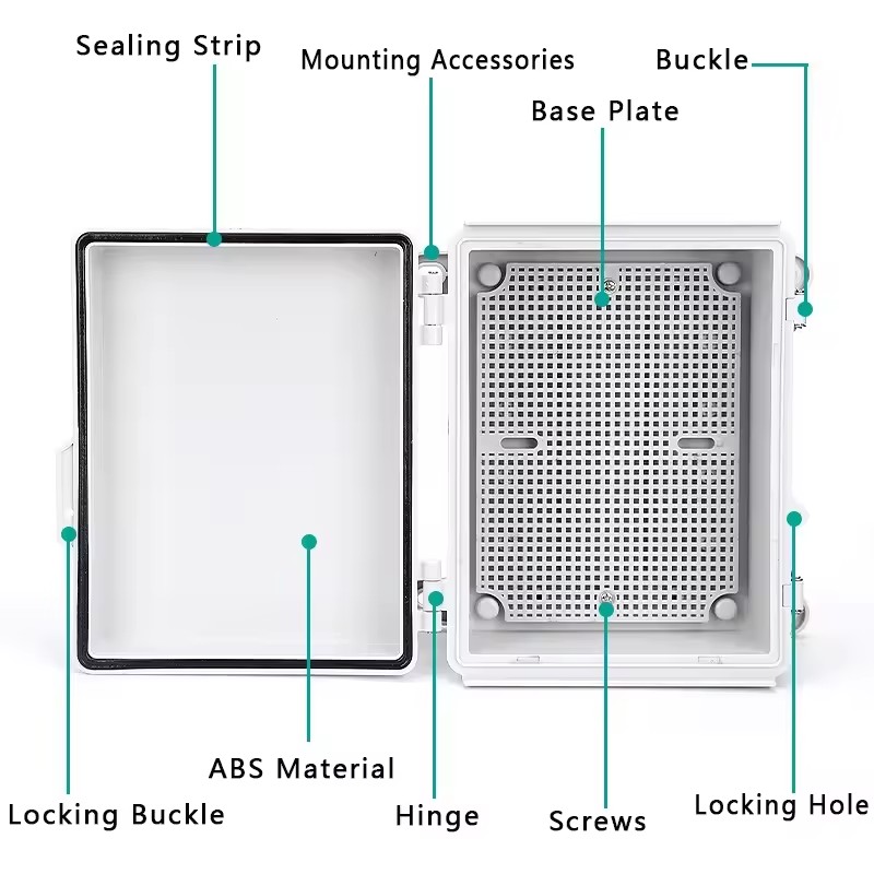 Caja de conexiones de energía  - Outdoor Power Outlet Box reseña y precio