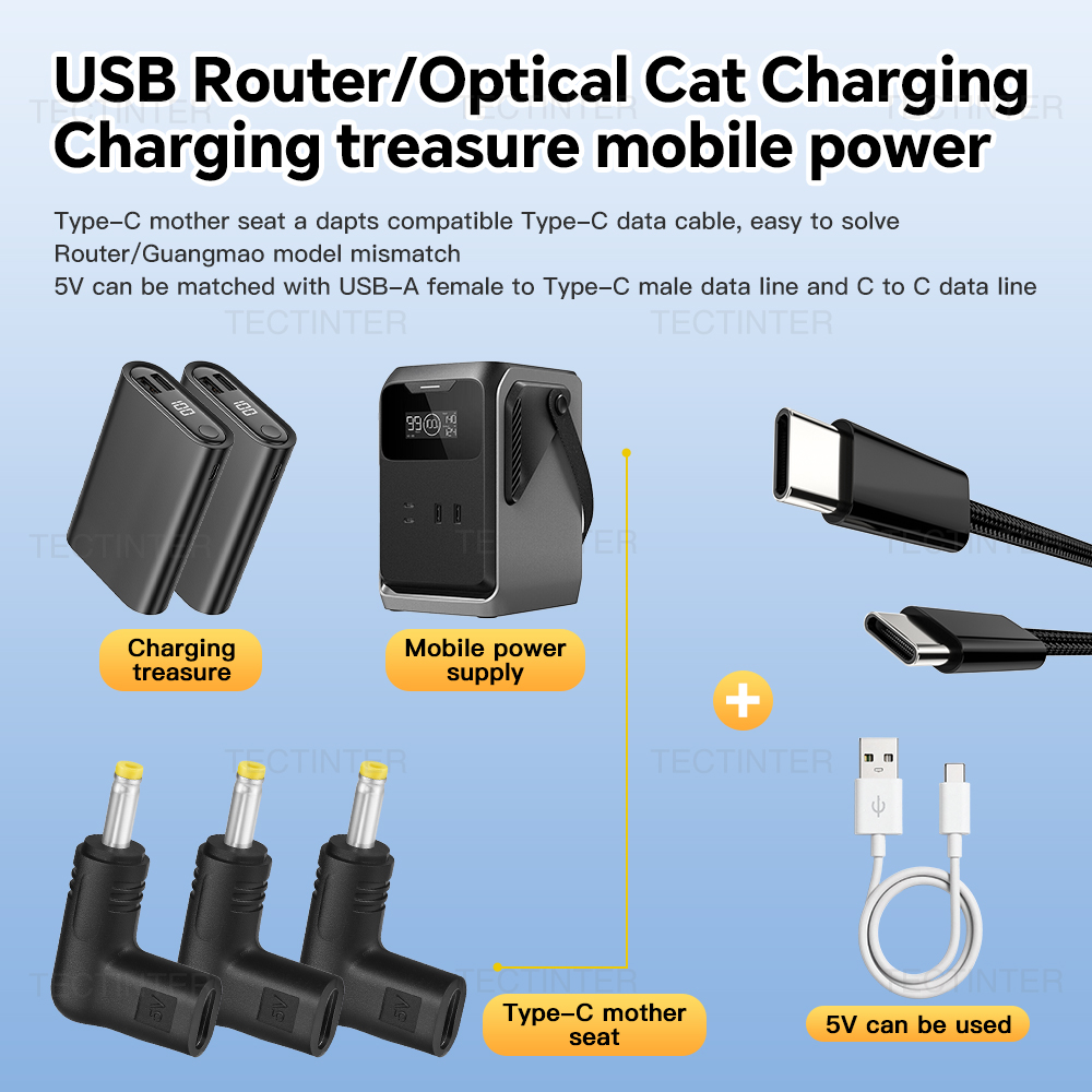 Adaptador de Carga USB C a DC  - Outdoor Usb Power Adapter reseña y precio