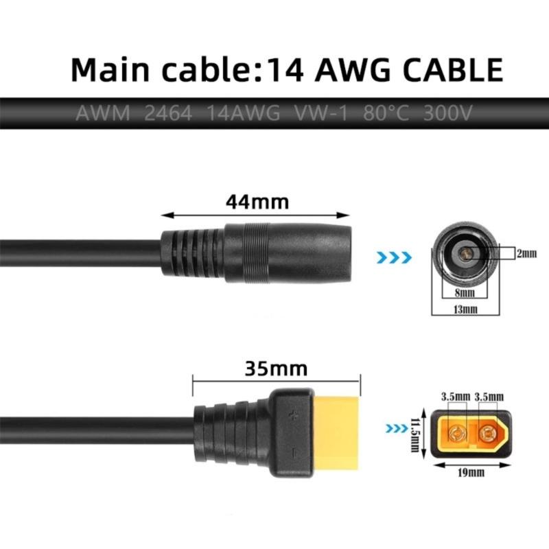 Cable adaptador Y1UB XT60 mach - Outdoor Usb Power Adapter reseña y precio