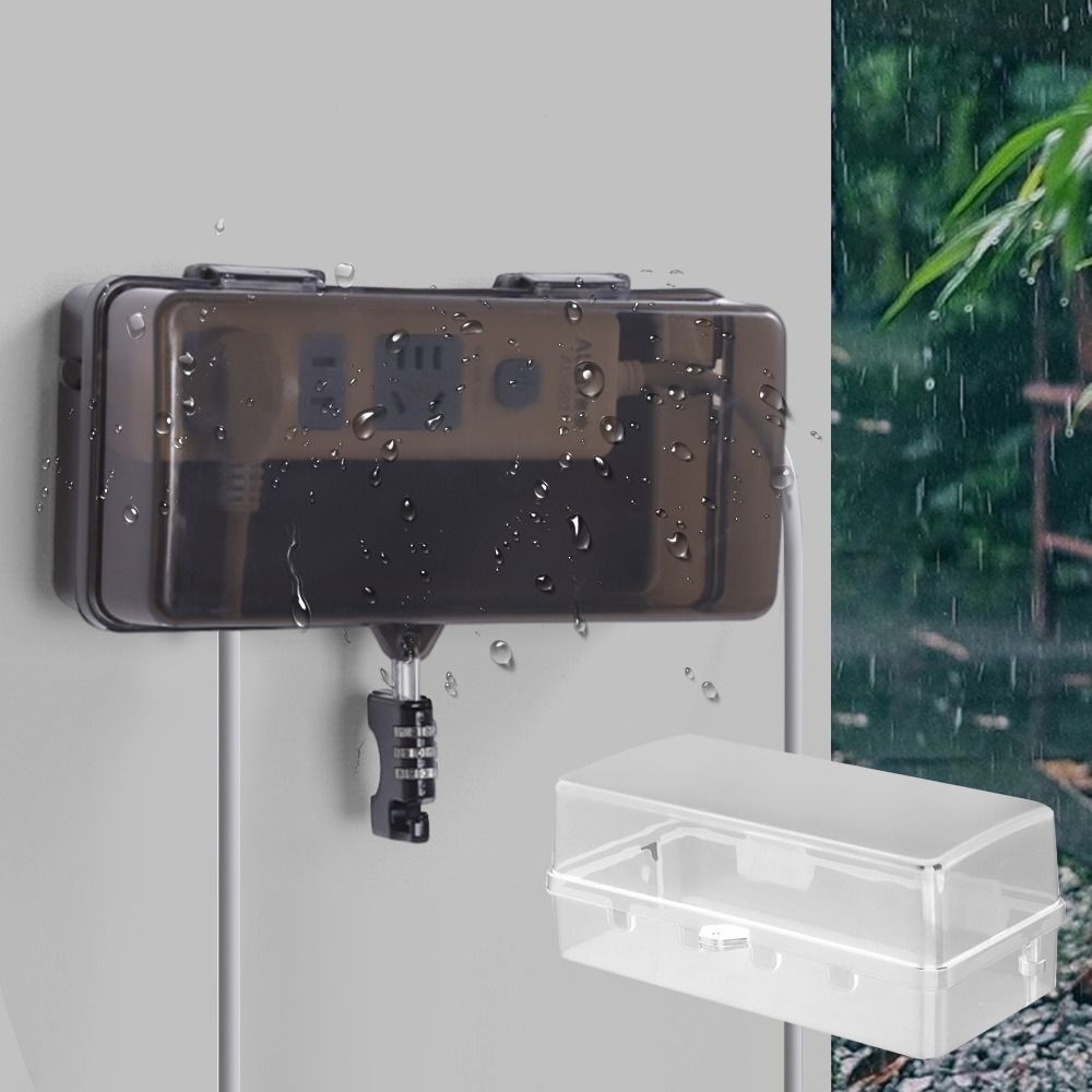 Caja de Plástico Resistente pa - Outdoor Power Extension reseña y precio