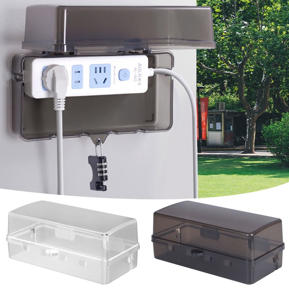 Caja de Plástico Resistente pa - Outdoor Power Extension reseña y precio