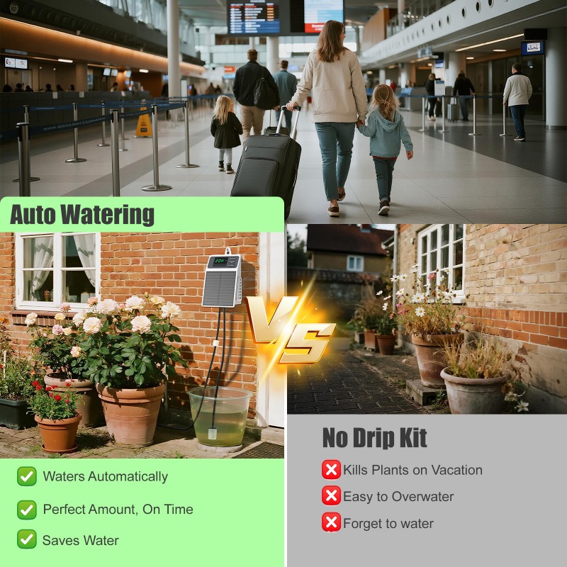 A03F-Kit de riego por goteo au - Outdoor Power And Plant reseña y precio