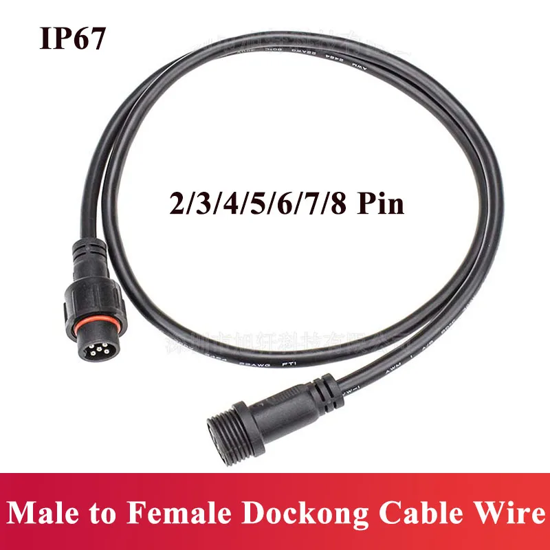 IP67 impermeable 2 3 4 5 6 7 8 - Outdoor Power Extension reseña y precio