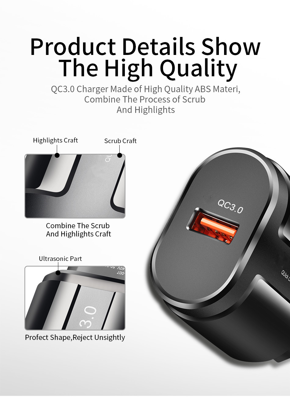 Cargador USB de carga rápida 3 - Outdoor Usb Power Adapter reseña y precio