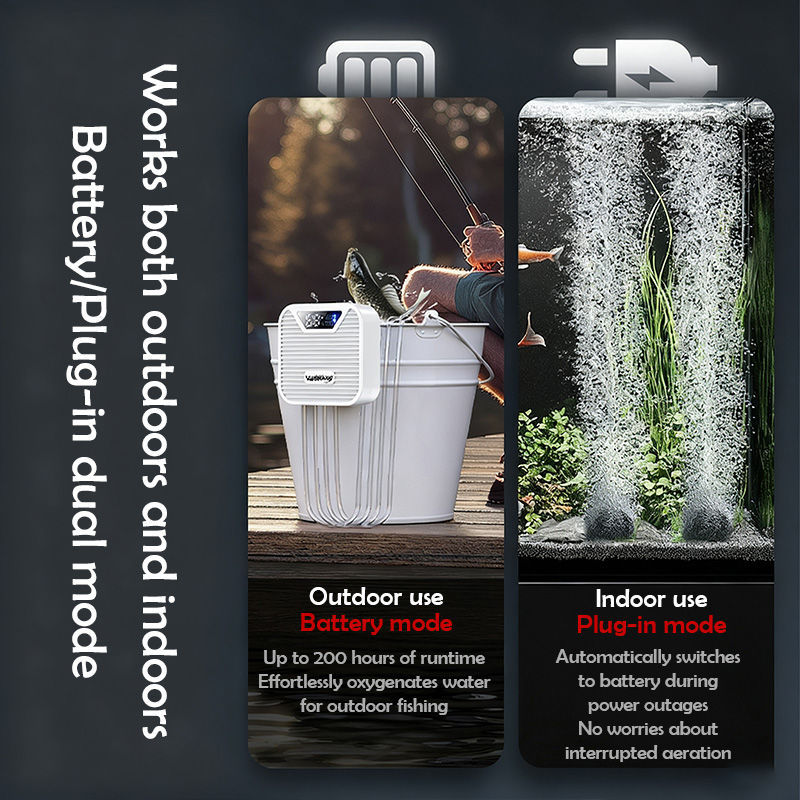 Bomba de Oxígeno para Acuario  - Outdoor Usb Power Adapter reseña y precio