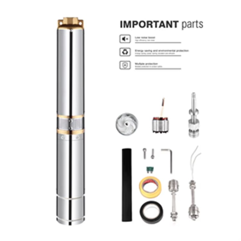 Bomba Sumergible Solar Q3SC3.8 - Water Pump Submersible reseña y precio