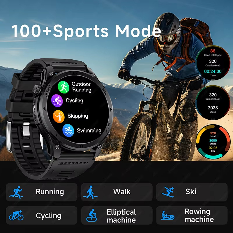 Reloj Inteligente Militar para - Outdoor Powersports reseña y precio