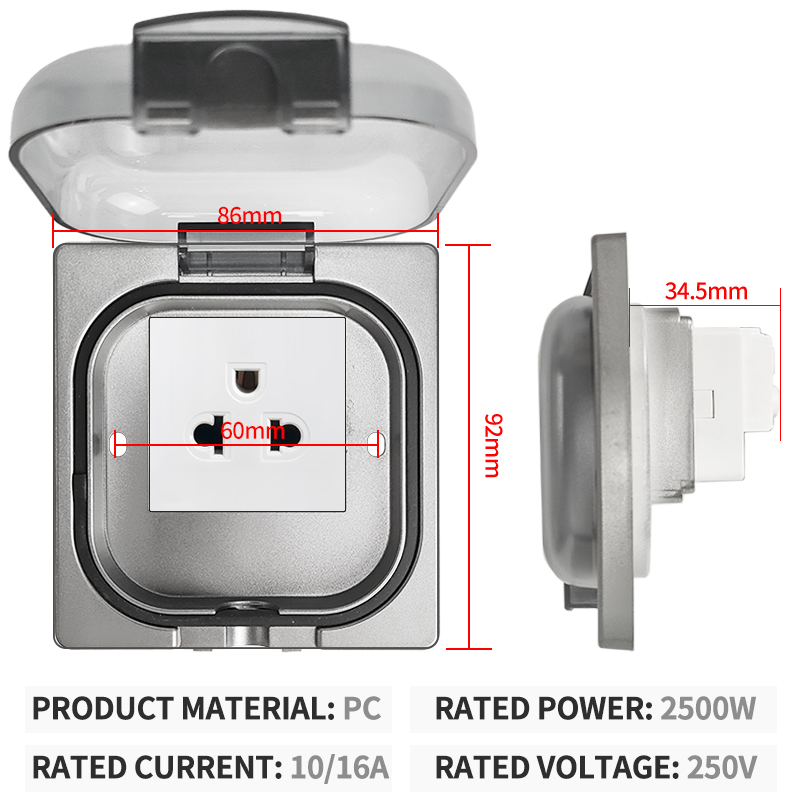 Enchufe exterior impermeable I - Outdoor Power Rack reseña y precio