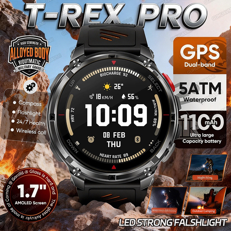 Reloj Inteligente T-Rex3 Pro 2 - Outdoor Powersports reseña y precio