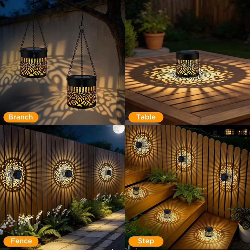 【Gran oferta】Luces solares par - Outdoor Power Deals reseña y precio