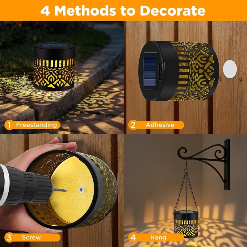 【Gran oferta】Luces solares par - Outdoor Power Deals reseña y precio