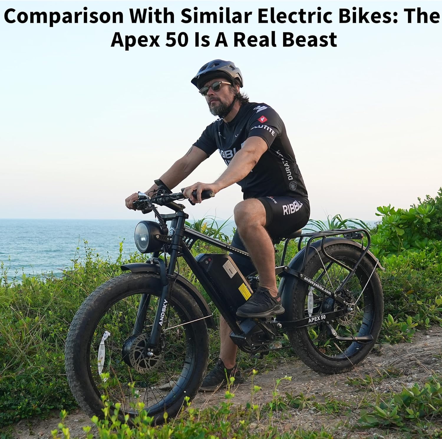 Bicicleta Eléctrica ANDSKY Ape - Outdoor Power Rack reseña y precio