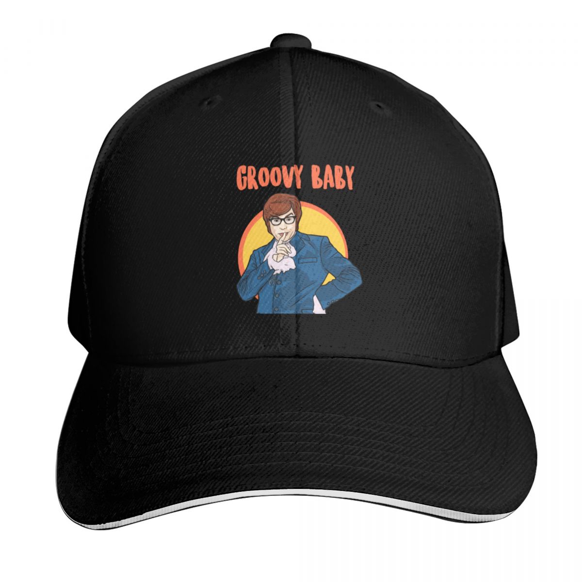 Gorra de béisbol Groovy Baby - - Outdoor Power Austin reseña y precio