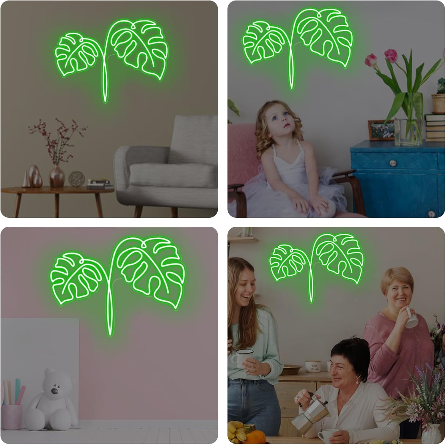 Letrero Luminoso LED con Forma - Outdoor Power And Plant reseña y precio