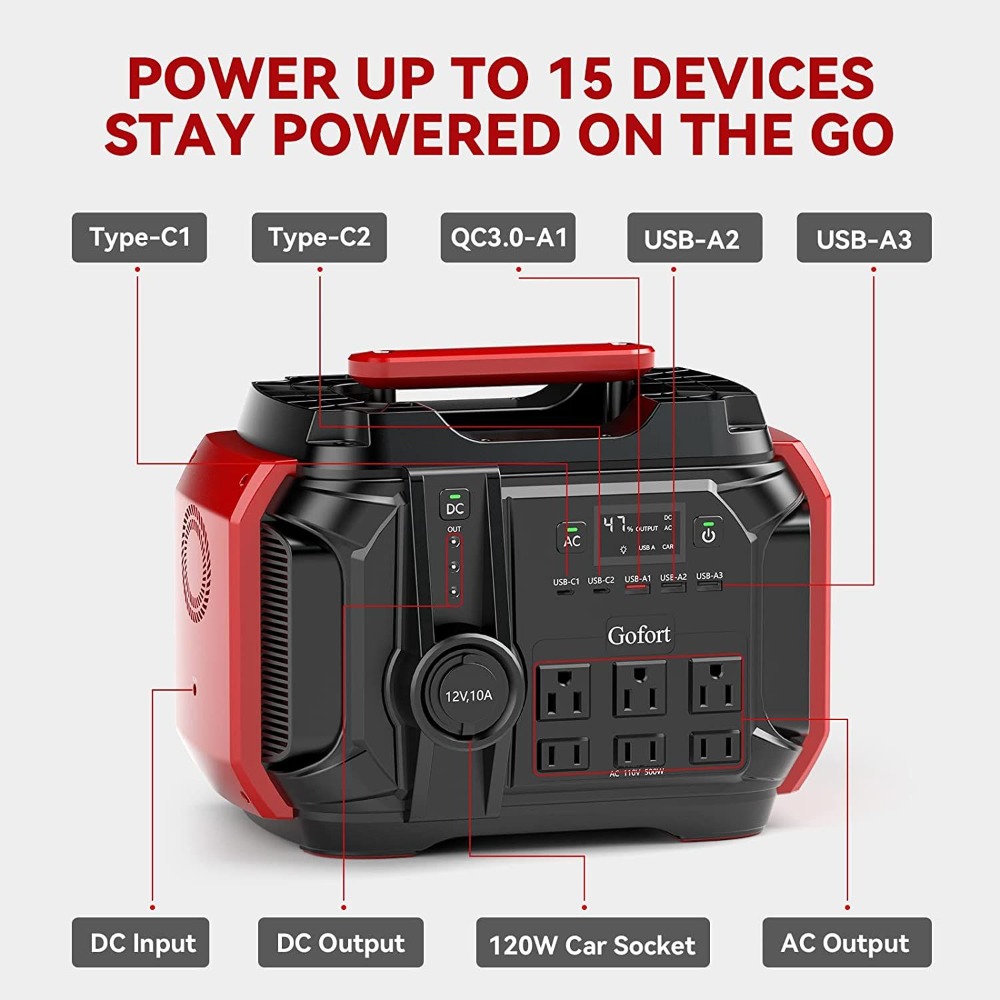Estación de Energía Portátil 5 - Outdoor Power Generator reseña y precio