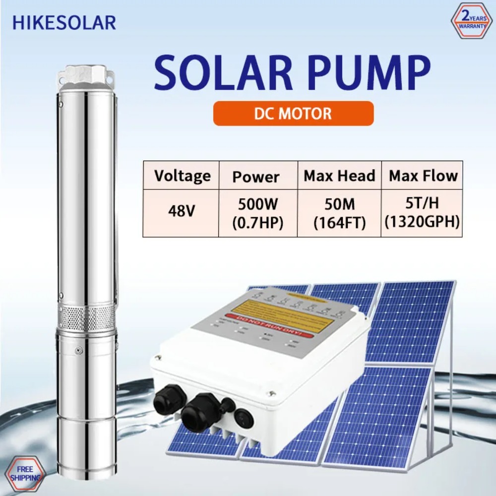 Bomba Sumergible Solar de 3 Pu - Water Pump Submersible reseña y precio