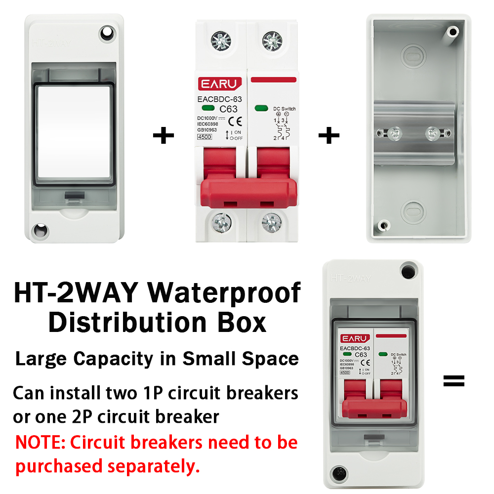 HT-2 IP65 caja de distribución - Outdoor Power Outlet Box reseña y precio